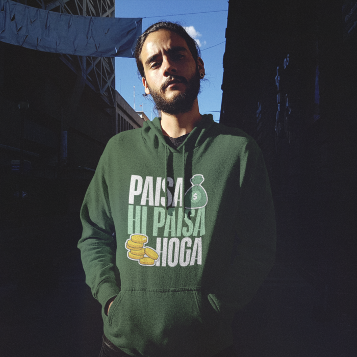 Paisa Hi Paisa Hoga - Unisex Oversized Hooded Sweatshirt - Image 4