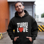 Turu Love - Unisex Oversized Hooded Sweatshirt