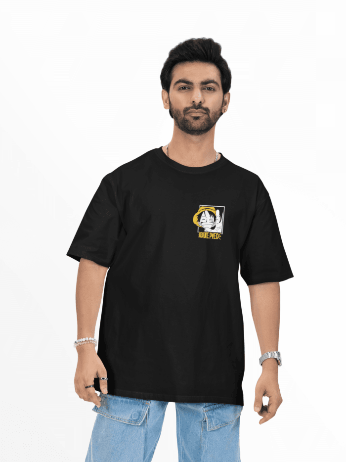 Captain Straw Hat | One Piece - Unisex Oversized Classic T-Shirt - Image 2