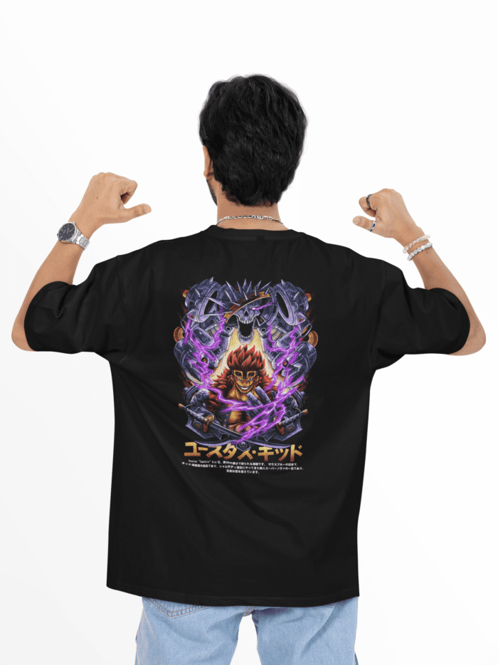Eustass D. Kid | One Piece - Unisex Oversized Classic T-Shirt - Image 2