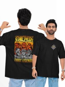 Three Legends | One Piece - Unisex Oversized Classic T-Shirt