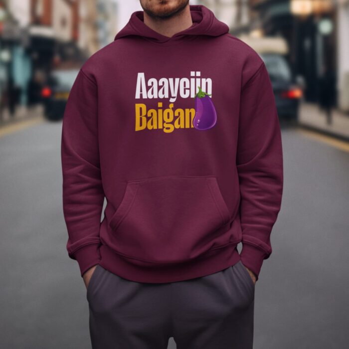 Aaayeiin Baigan – Unisex Oversized Hooded Sweatshirt - Image 3