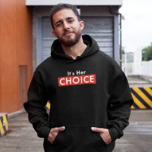 It's Her Choice - Unisex Oversized Hooded Sweatshirt