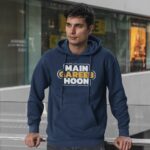 Main Gareeb Hoon - Unisex Oversized Hooded Sweatshirt - Image 2
