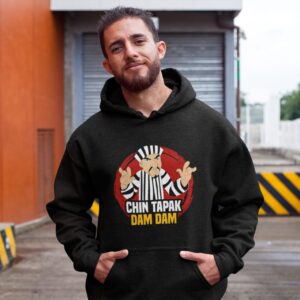 Chin Tapak Dum Dum - Unisex Oversized Hooded Sweatshirt