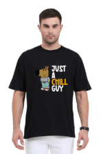 Chill Guy - Unisex Oversized Classic T-Shirt - Image 2