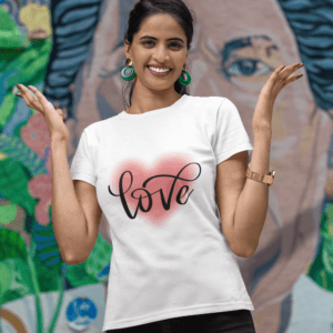 LOVE - Valentine Special | Female Classic Crew T-Shirt